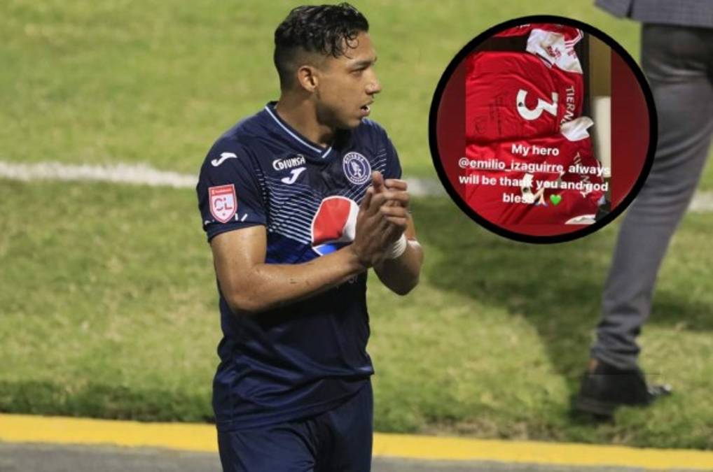 El gran detalle que tuvo jugador del Arsenal de Inglaterra con Emilio Izaguirre