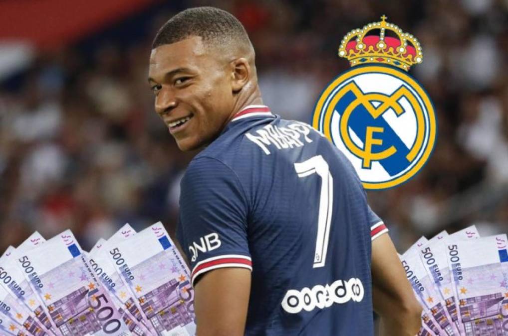 El mejor pagado: salió a la luz el salario que tendrá Mbappé con el Real Madrid y supera al del PSG