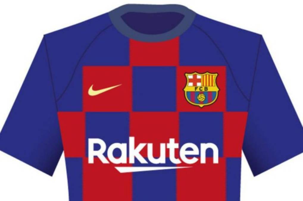 Al estilo de Croacia: Se filtra camiseta que utlizará el Barcelona en el 2019-20