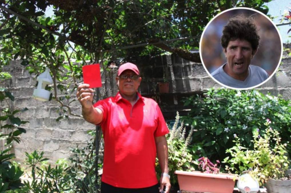 Justo Córdova, el primer árbitro que expulsó a Héctor Vargas en Honduras