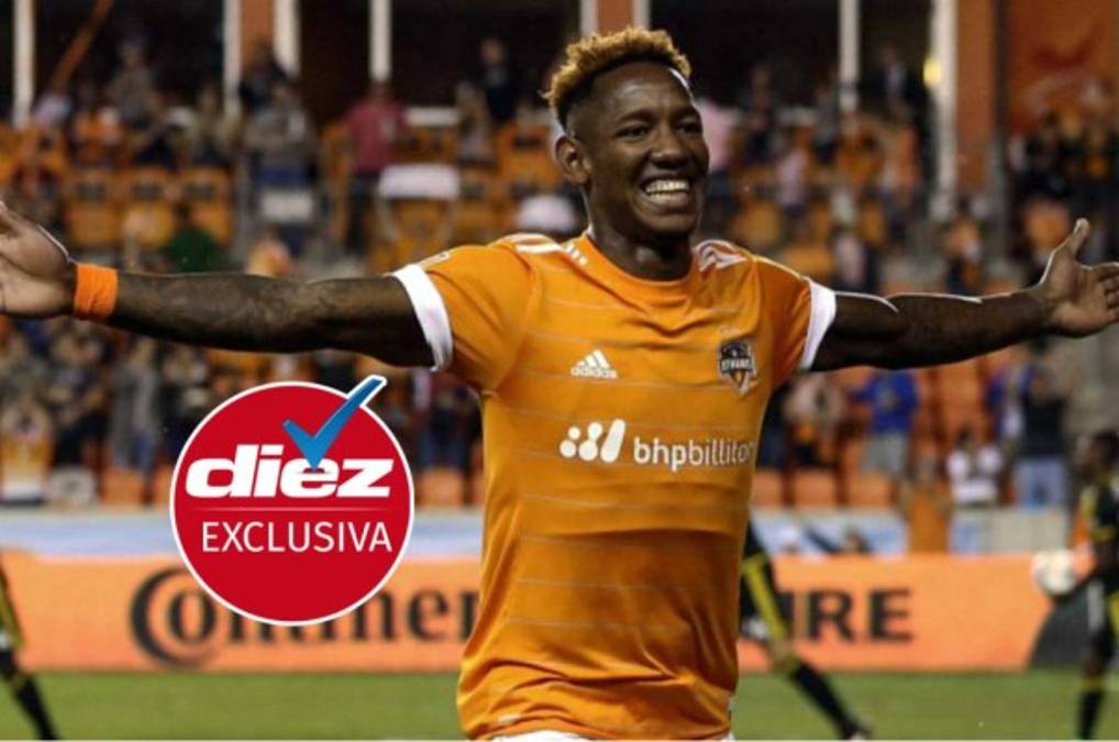 ¡Sorpresa! Houston Dynamo a punto de renovar al hondureño Romell Quioto