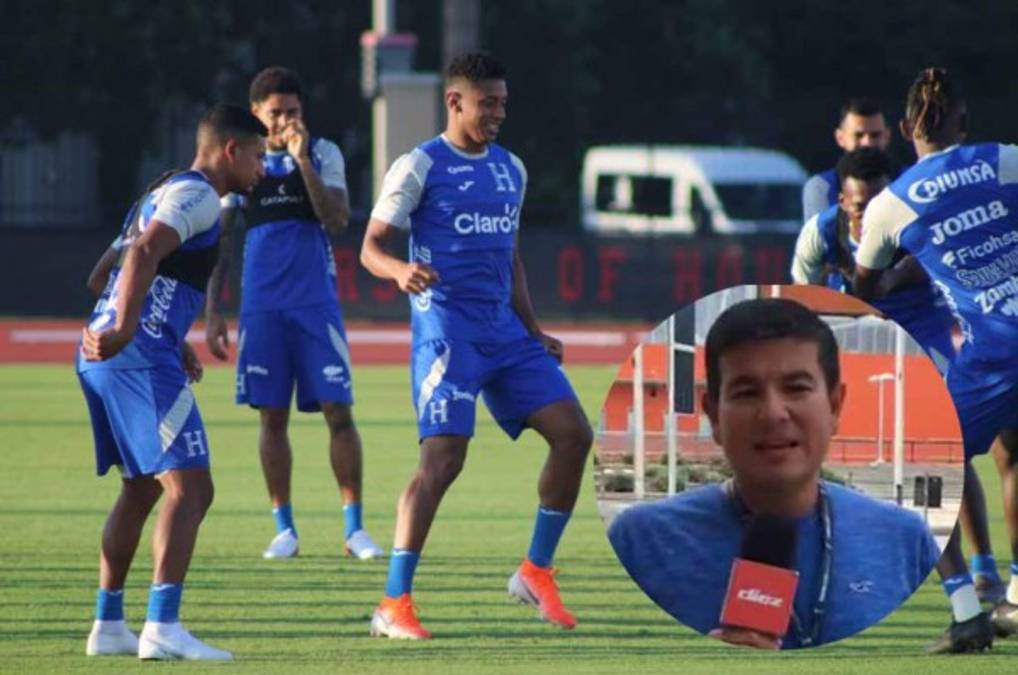 Honduras volverá a entrenar por segundo día consecutivo en la Universidad de Houston  