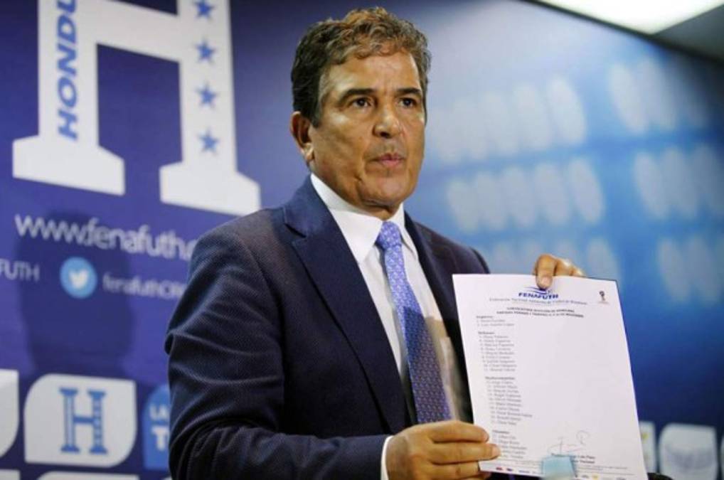 OFICIAL: Los 23 convocados de Honduras para la Copa Oro