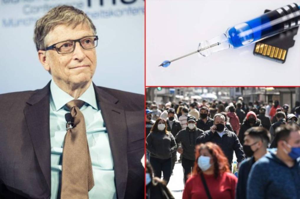 Bill Gates habla por primera vez de los chips en las vacunas contra el Covid-19
