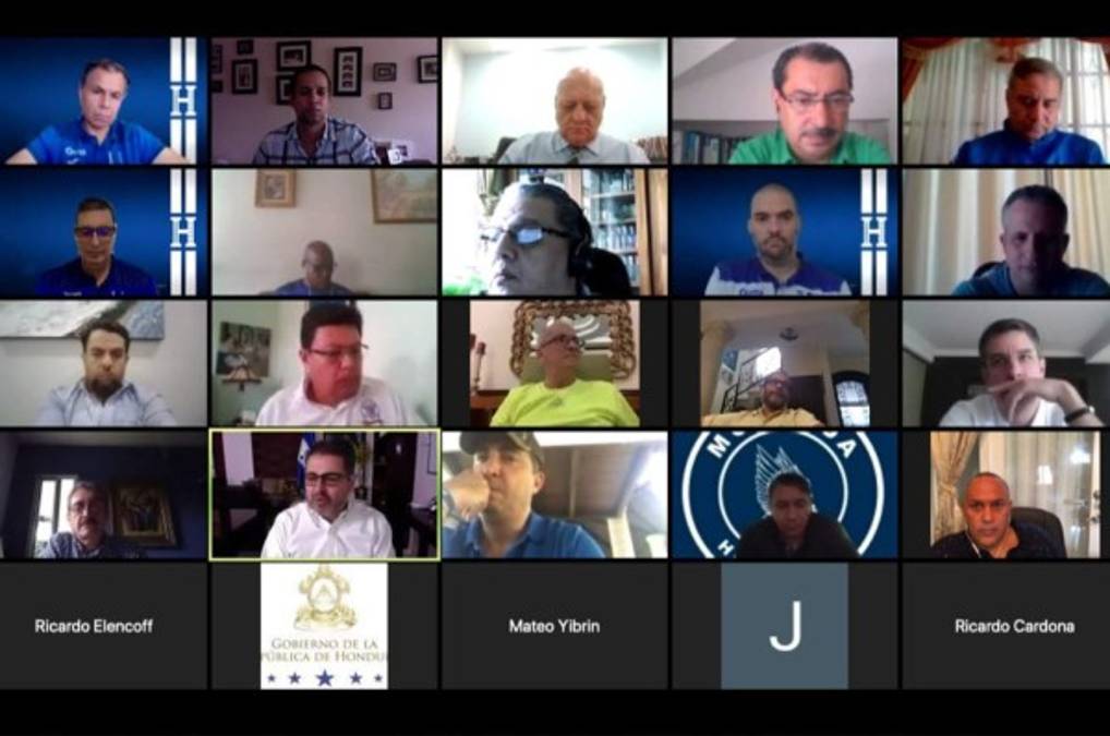 Clubes de Liga Nacional se reunieron con gobierno de Honduras para presentar solicitud de patrocinio