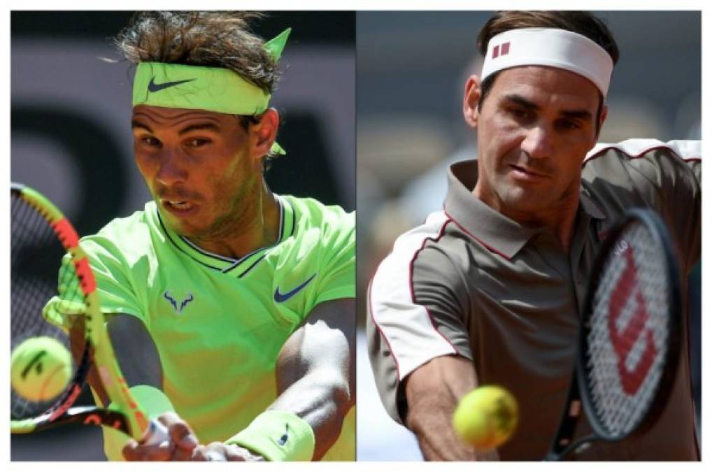 Roger Federer ante su bestia negra Rafael Nadal en Roland Garros