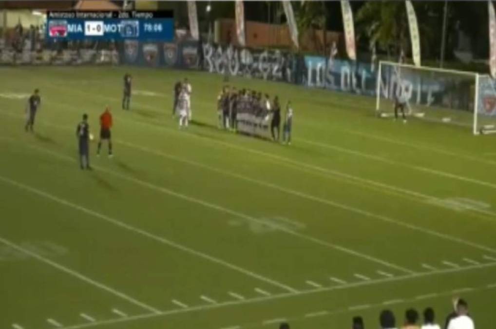 Motagua pierde en amistoso contra Miami United en Estados Unidos