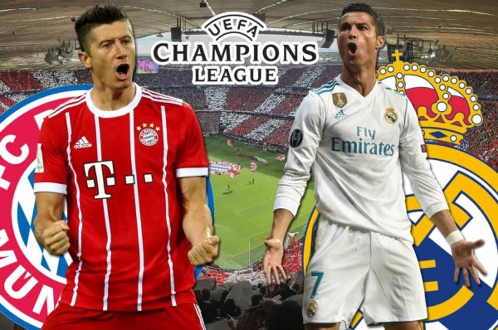 Bayern-Real Madrid, choque de gigantes buscando la final de 'Champions'