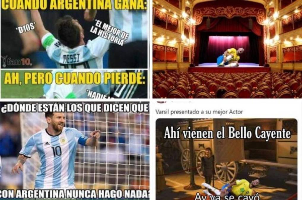 Argentina es campeón de la Copa América y los memes destrozan a Messi y a Neymar