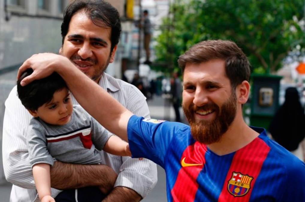 Iraní es arrestado por parecerse a Messi y causar caos en su país