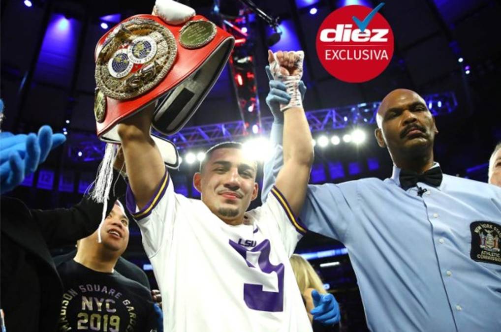 Teófimo López: 'Cada título que yo gane será para los hondureños y toda Centroamérica'