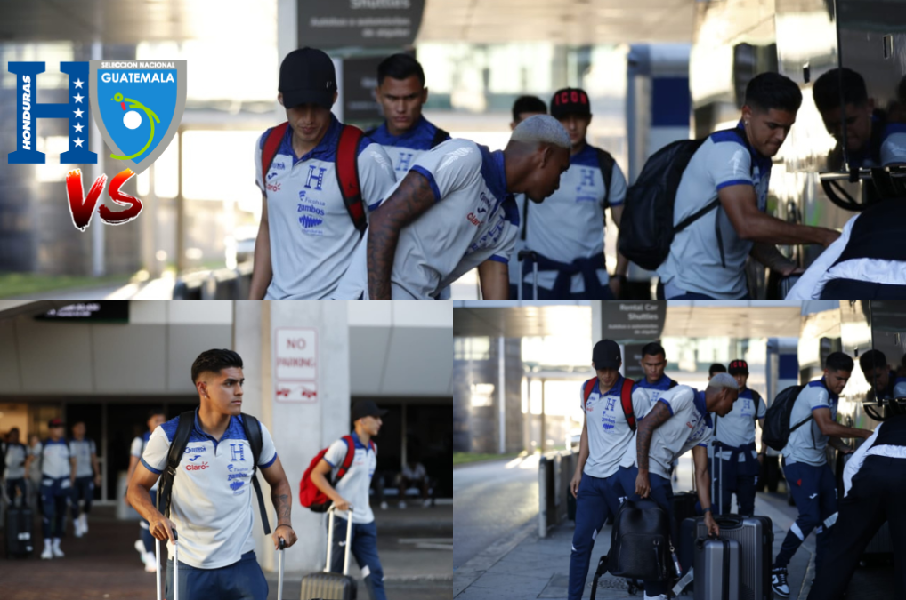 La selección nacional de Honduras se instala en Houston con la mirada puesta en el amistoso ante Guatemala