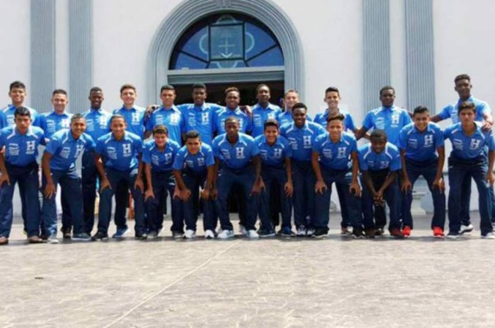 Dos legionarios en la Sub-17 de Honduras que peleará boleto al Mundial de la India