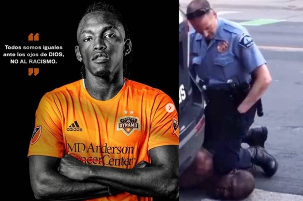 Alberth Elis se une a la campaña contra el racismo en Estados Unidos tras la muerte de George Floyd