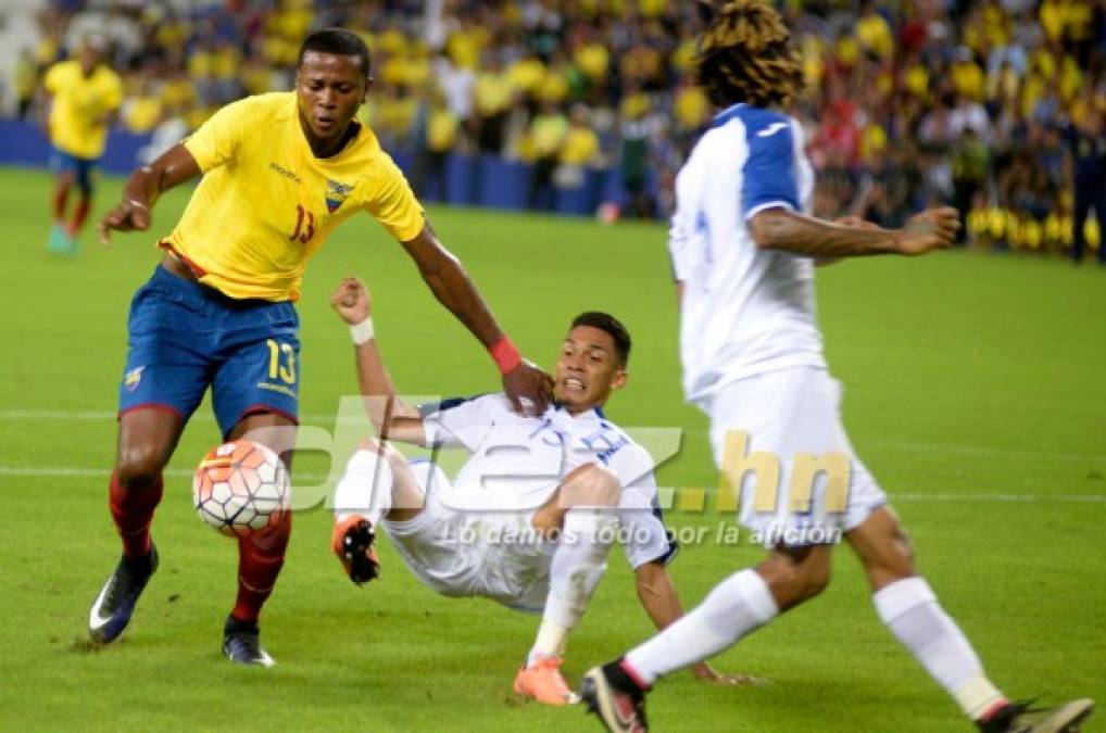 Honduras cayó contra Ecuador tras hacer un segundo tiempo desastroso