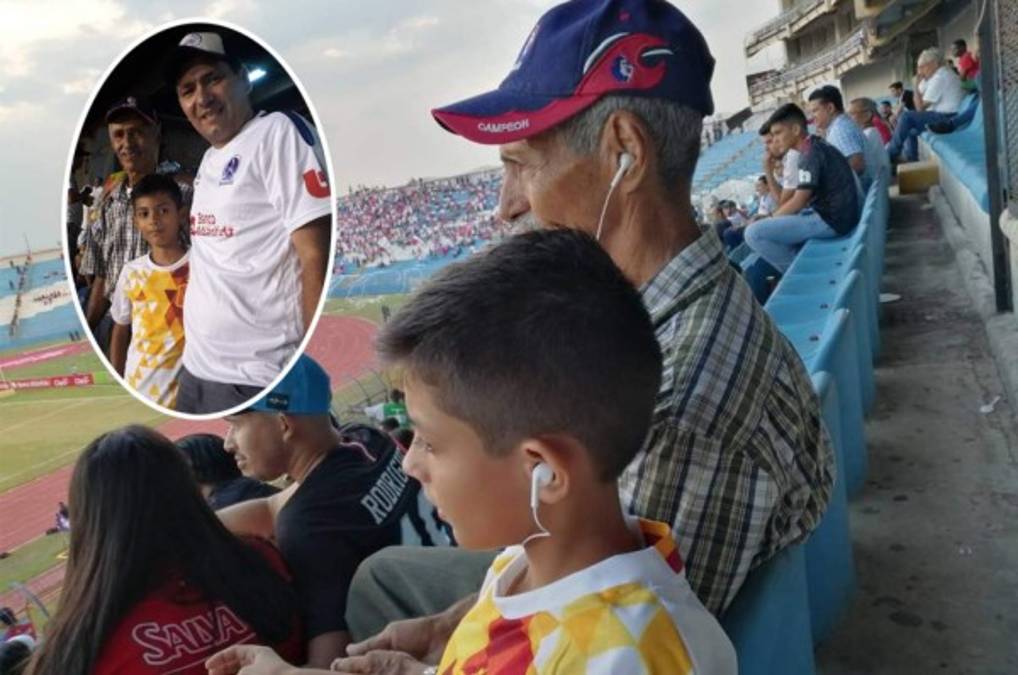 De abuelo a padre y nieto: Don Leopoldo les enseñó el amor por Olimpia