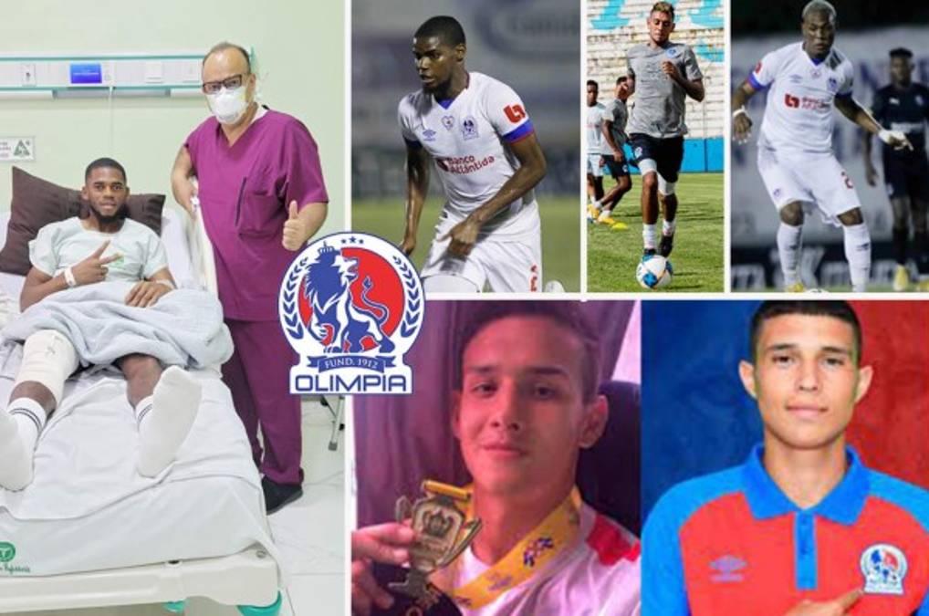 ¡Lesionados y descartes! Las 12 bajas de Olimpia para el Apertura que encienden alarmas en el tricampeón