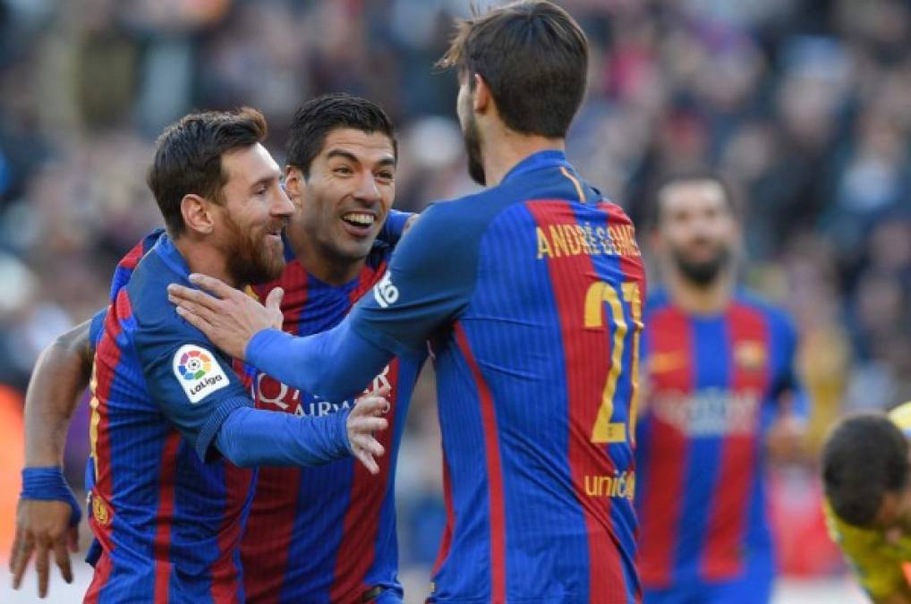 Barcelona masacra con goleada a Las Palmas en el Camp Nou