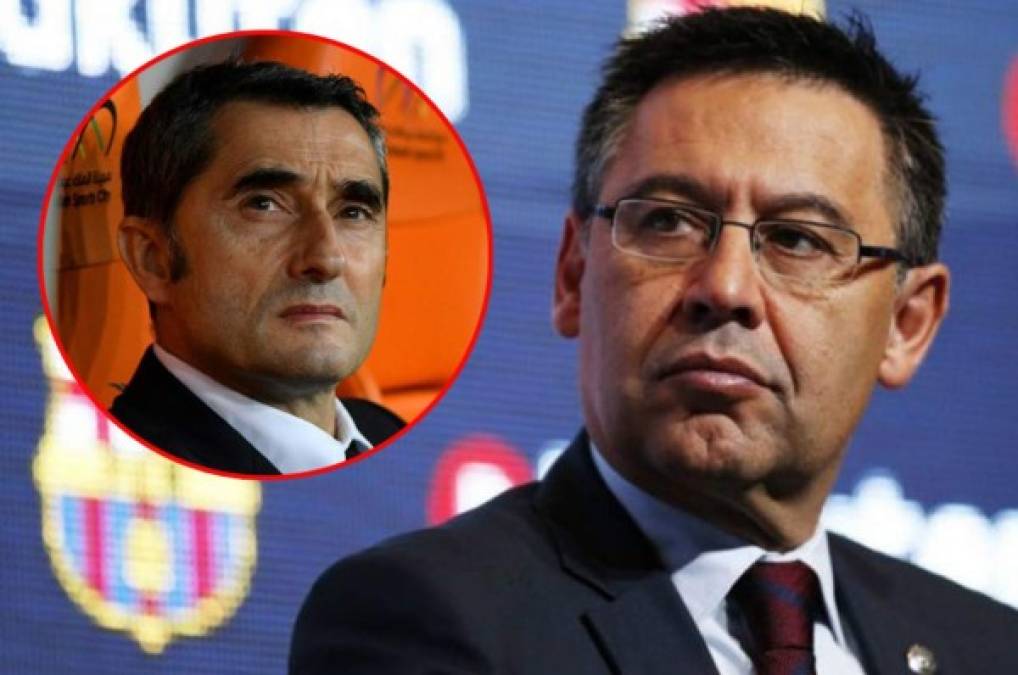 Tensión: Bartomeu y Valverde se reunen para definir su futuro en Barcelona