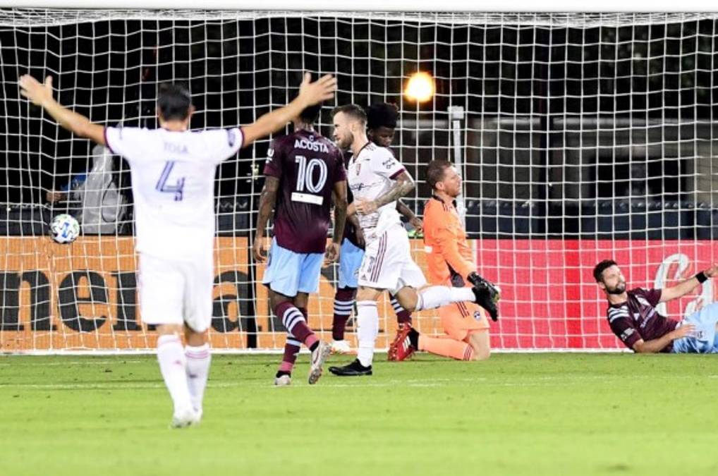 Douglas Martínez da una asistencia en triunfo del Real Salt Lake ante el Colorado Rapids