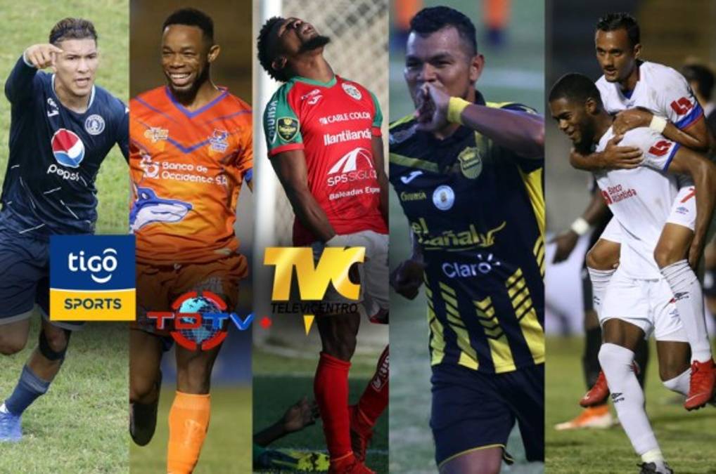 ¿Por dónde ver los cinco partidos de la quinta fecha de Liga Nacional de Honduras?