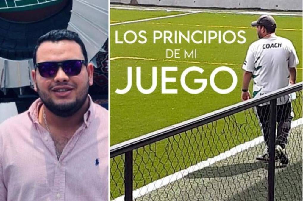 Entrenador hondureño Gaspar Vallecillo escribe su primer libro sobre fútbol