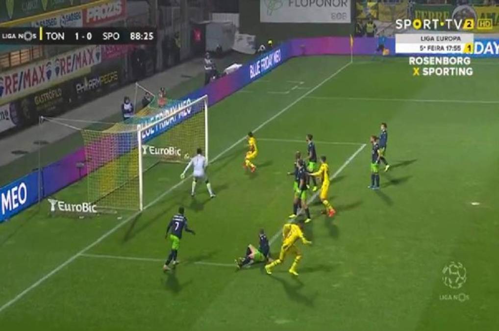 Tondela saca triunfo clave ante Sporting Lisboa con Jonathan Rubio como protagonista