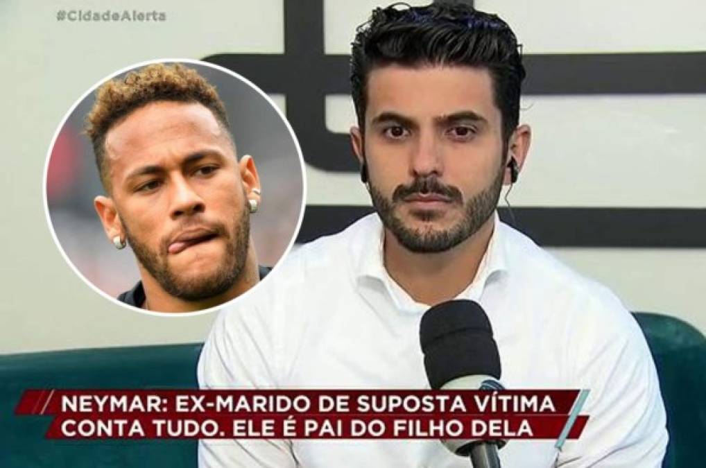 Estivens Alves, ex marido de la mujer que acusó a Neymar, critica al jugador por exponer a su hijo