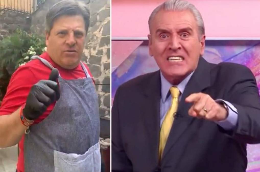 'Piojo' Herrera presume de costoso asado y el periodista Carlos Albert lo revienta