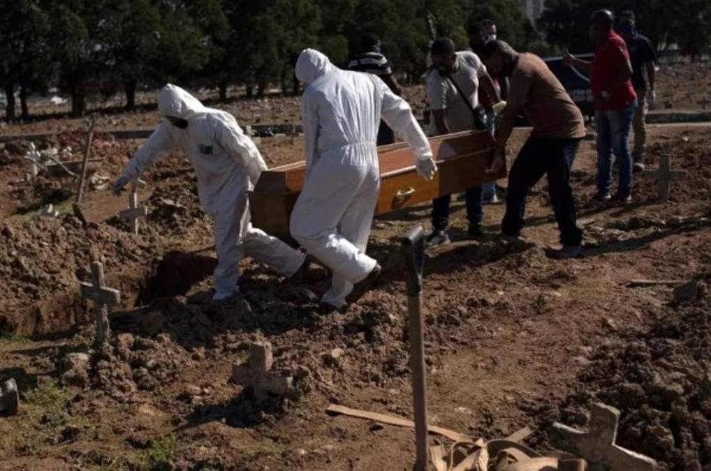 Brasil ya es el cuarto país con más fallecidos por covid-19 tras superar a Francia