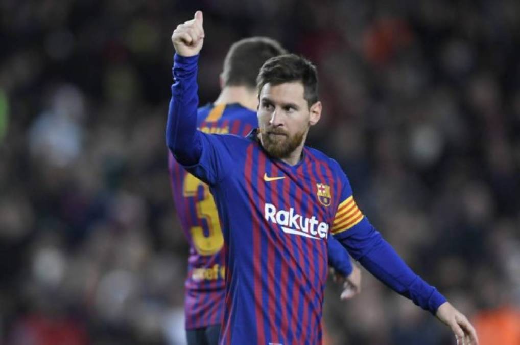 Lionel Messi alcanza los 400 goles en Liga con el Barcelona