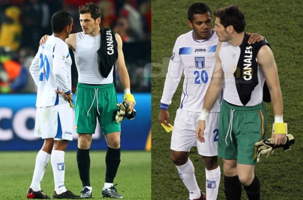 El día que Iker Casillas se fue de compras en Canadá con el hondureño Amado Guevara