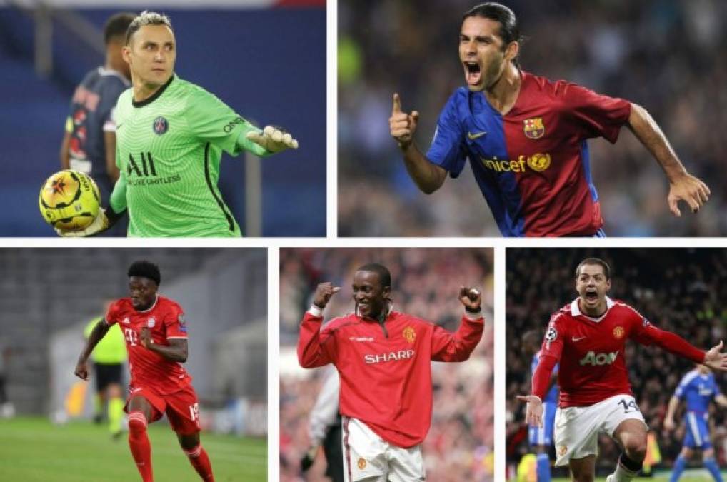 Todos los futbolistas de la Concacaf que han jugado finales de Champions League