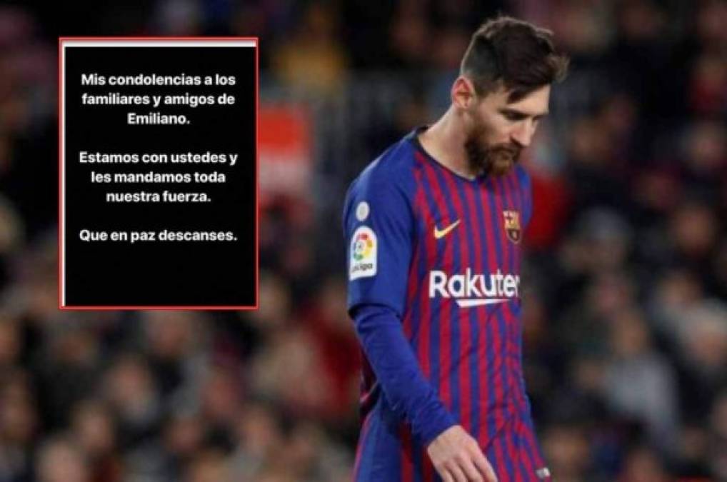 El emotivo mensaje de Lionel Messi tras confirmarse la muerte de Emiliano Sala  