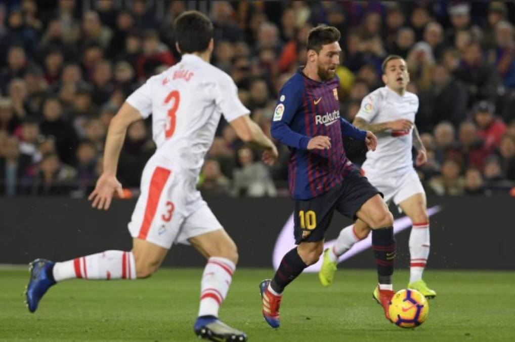 Lionel Messi alcanza los 400 goles en Liga con el Barcelona