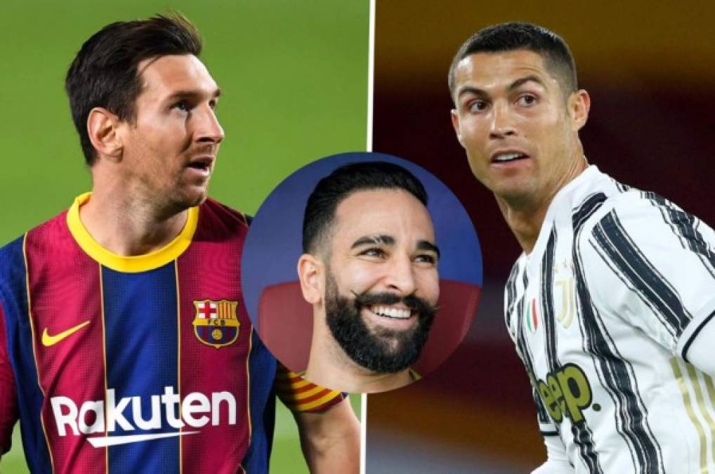 Adil Rami y su desconocida historia con las camisas de Cristiano Ronaldo y Messi: 'Un gesto elegante'  