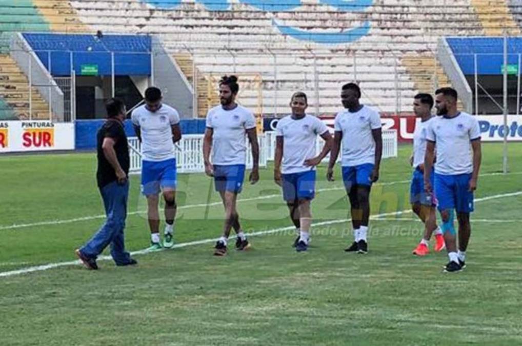 Jugadores lesionados de Olimpia entrenan en el Nacional previo al duelo ante Alianza