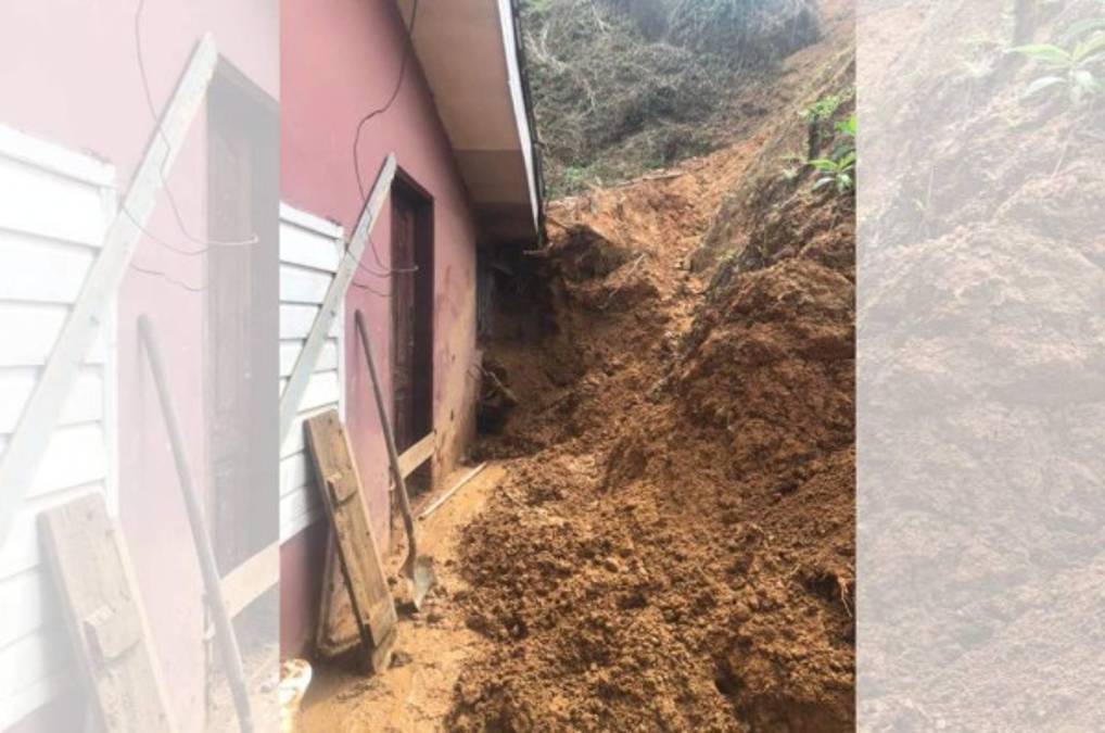 Vivienda de futbolista del Vida Luis Palma fue afectada por avalancha producida por Eta