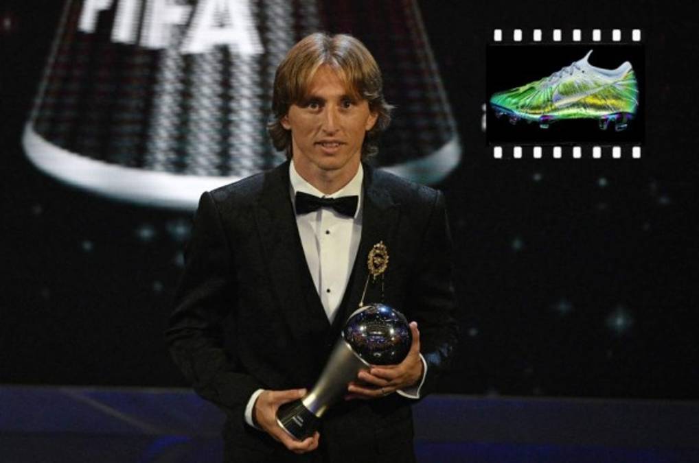 Así lucen los nuevos botines de Luka Modric, ganador del The Best