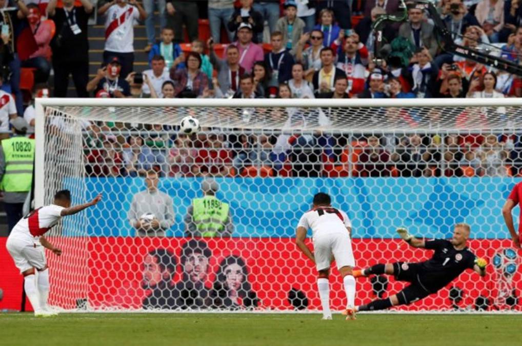 Perú perdona y cae ante Dinamarca en su debut en el Mundial de Rusia