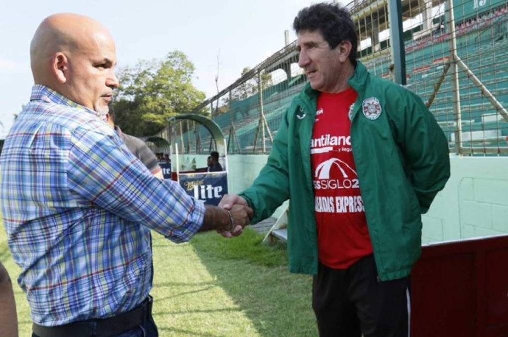 Héctor Vargas está en la cuerda floja como entrenador de Marathón: 'Si me pagan el contrato, me voy ya'