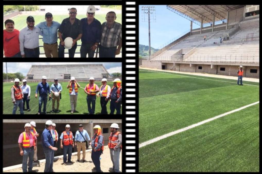 Motagua inspecciona nuevo estadio de Choluteca donde jugará contra Olimpia