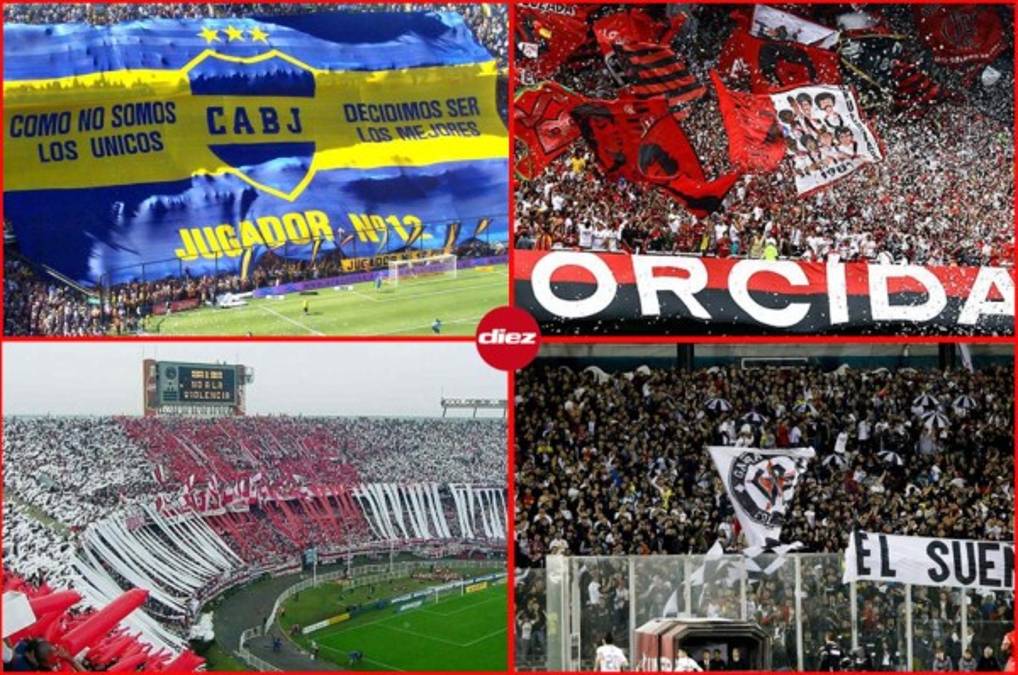 Las 7 barras de fútbol más fieles de América