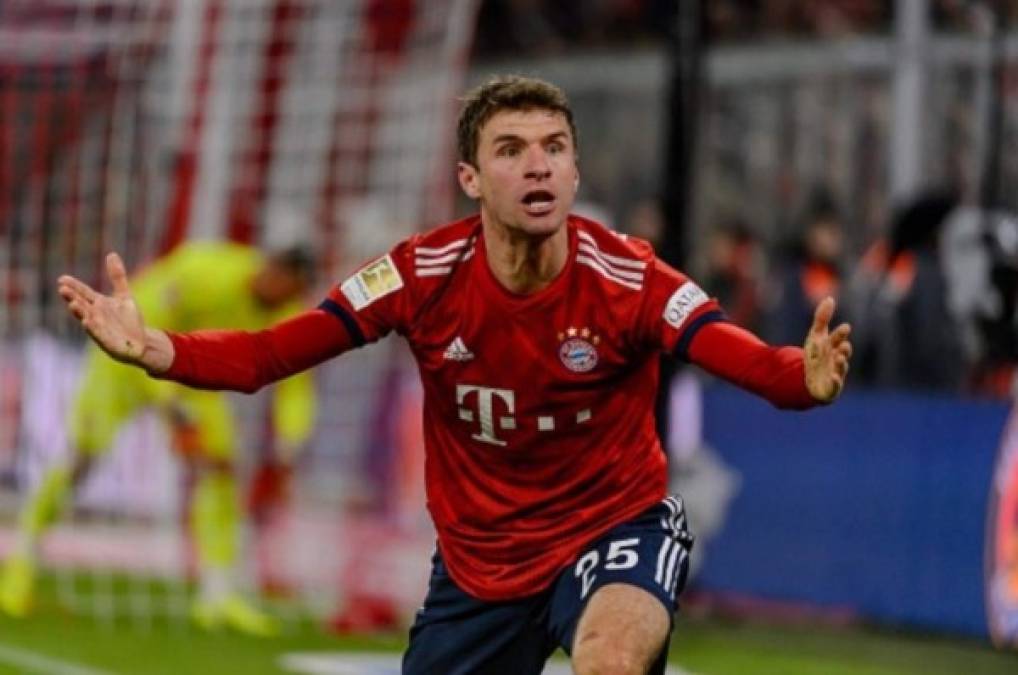 Thomas Müller es suspendido y no jugará en octavos de Champions