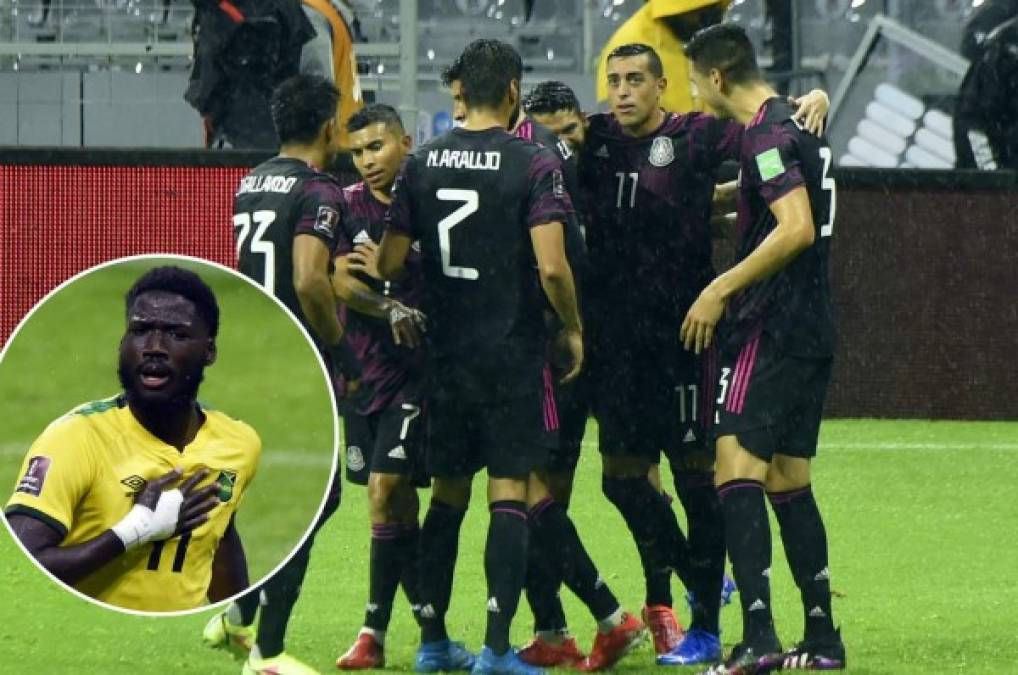 Jamaica asusta a México en el Azteca, que resolvió el partido con gol in extremis de Henry Martin