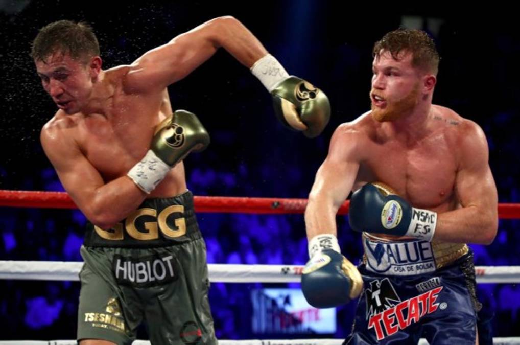 Pelea entre Canelo Álvarez y el kazajo Golovkin termina empatada
