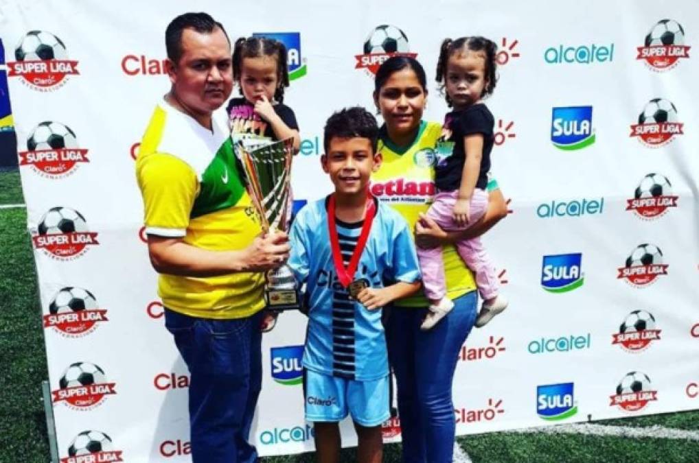 Atzel Alfaro, el goleador de las ligas menores en San Pedro Sula