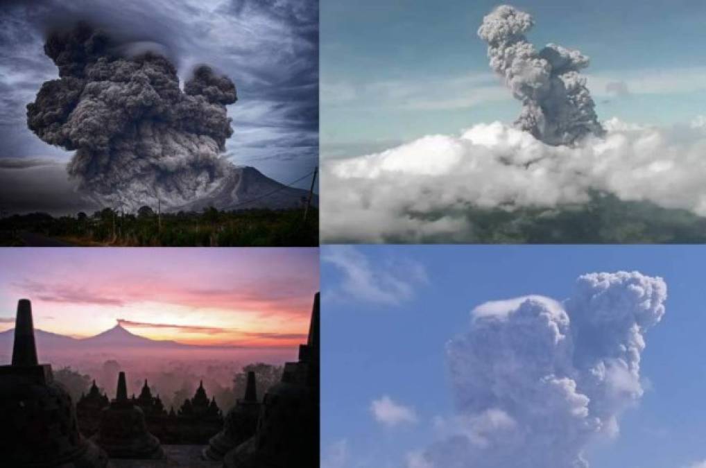 El volcán Merapi en Indonesia entra en erupción generando zozobra en la población