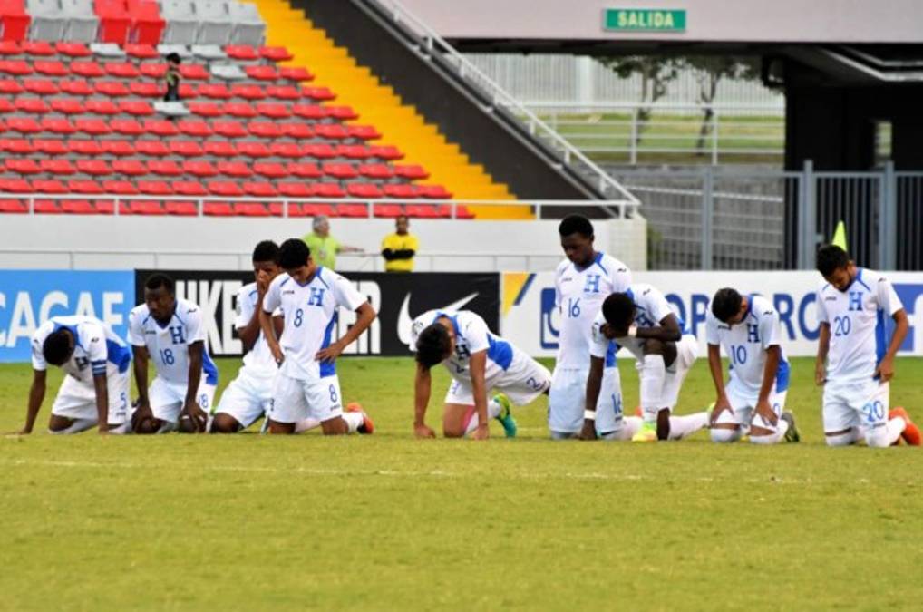 ¡Imágenes dolorosas! Honduras perdió la final del Premundial Sub20