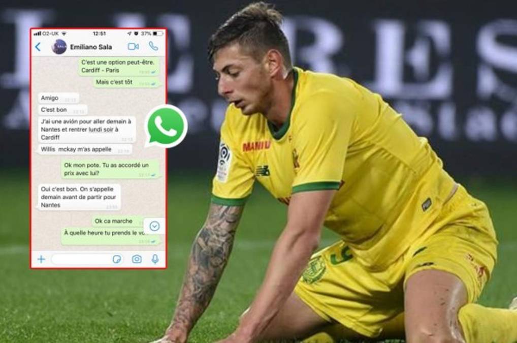 ¿Abandonado? Revelan nuevos chats de Emiliano Sala antes de su trágica muerte